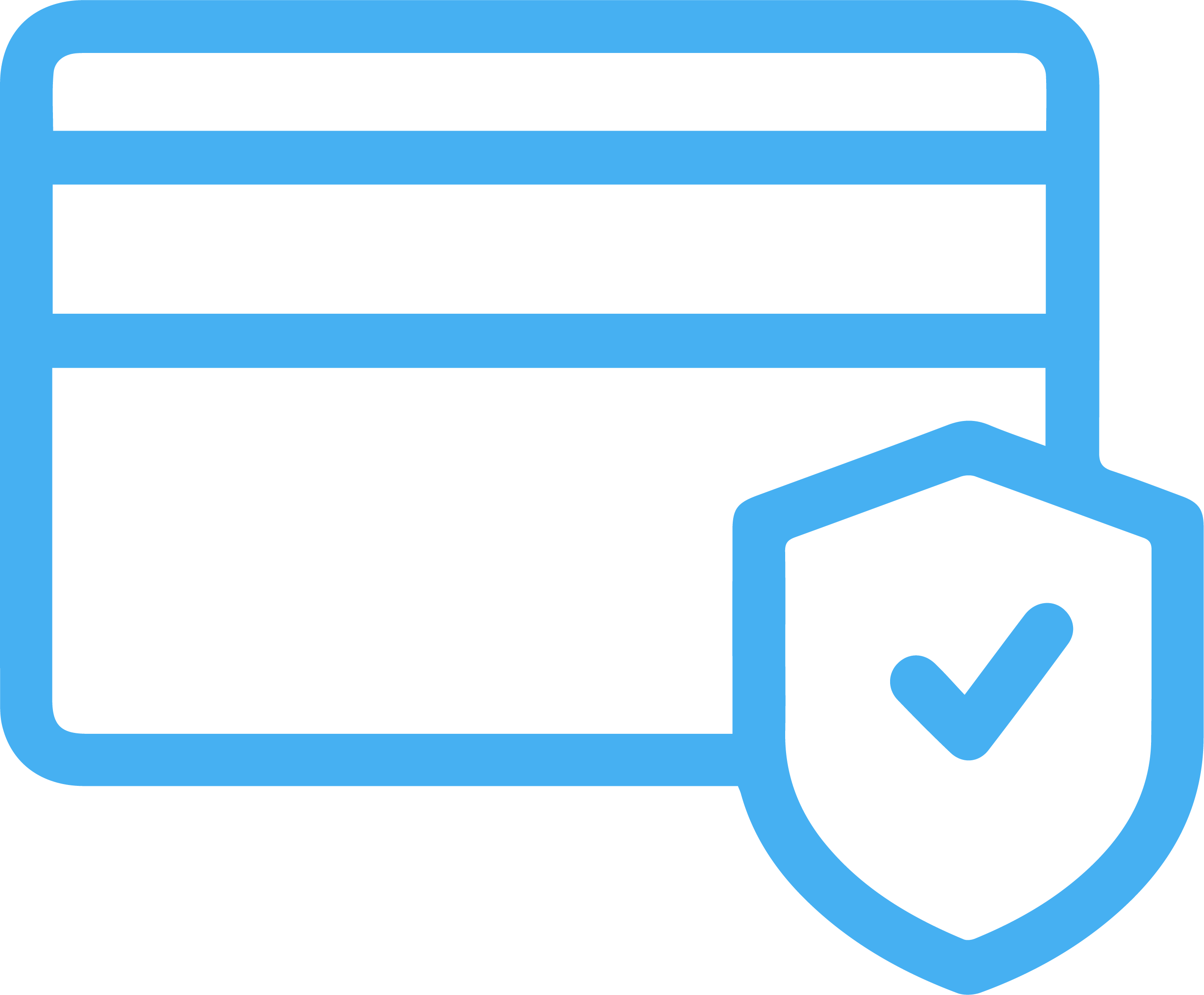 icône de paiement sécurisé bleue