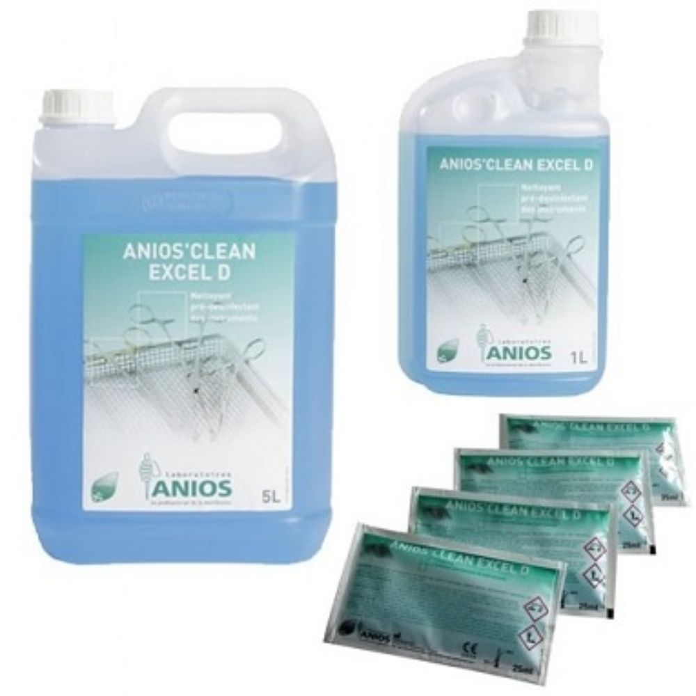 Anios'Clean Excel D (3) - Au comptoir du materiel Medical