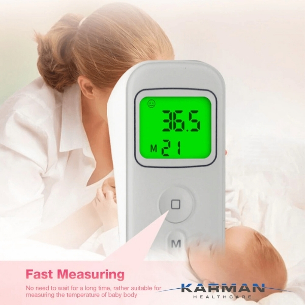 Thermomètre frontal infrarouge Karman  Aquaromat, produits de soins et  hygiène naturels et bio