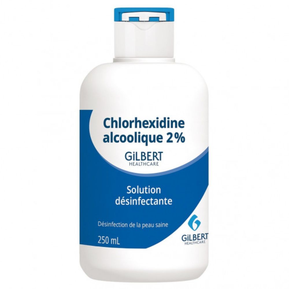 CHLORHEXIDINE ALCOOLIQUE 2% (LABORATOIRE GILBERT)