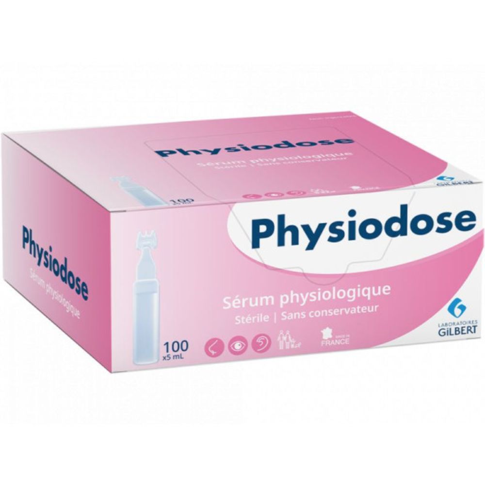 Sérum Physiologique Physiodose des laboratoires Convatec