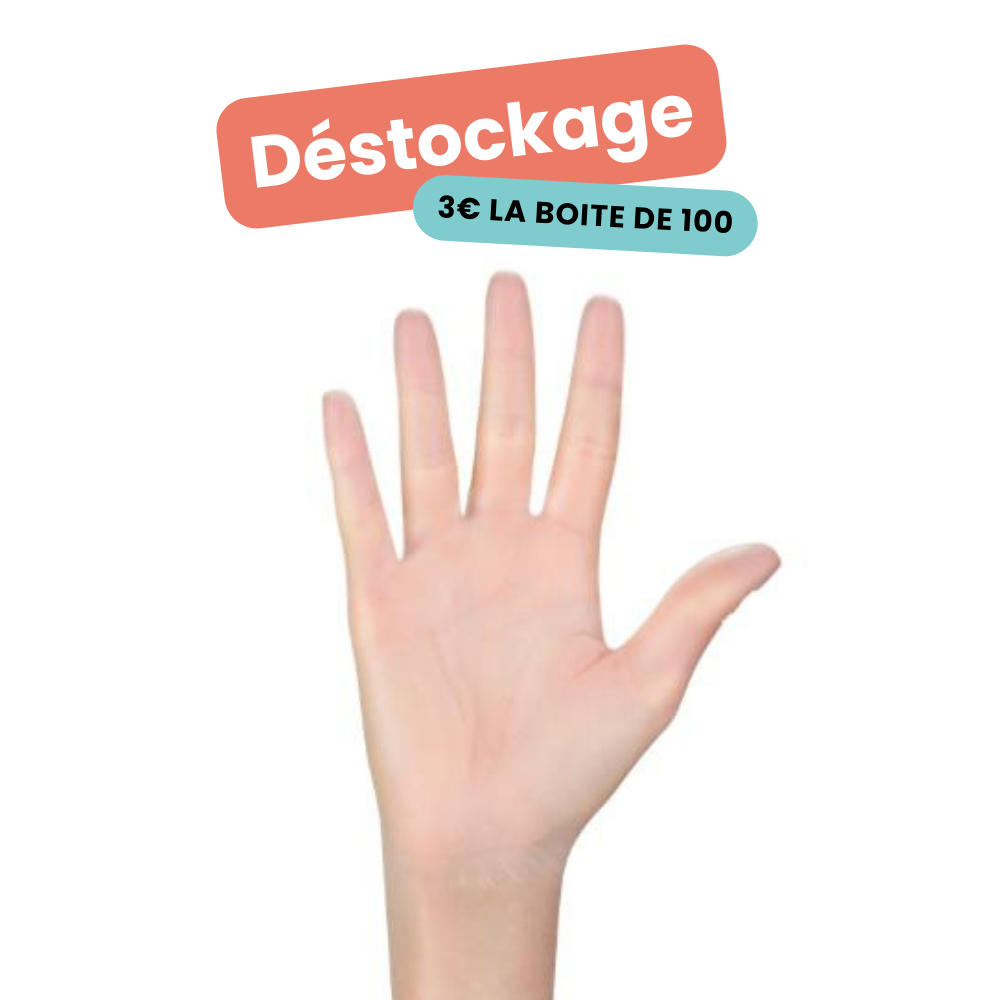 Gants vinyle Abena Destockage