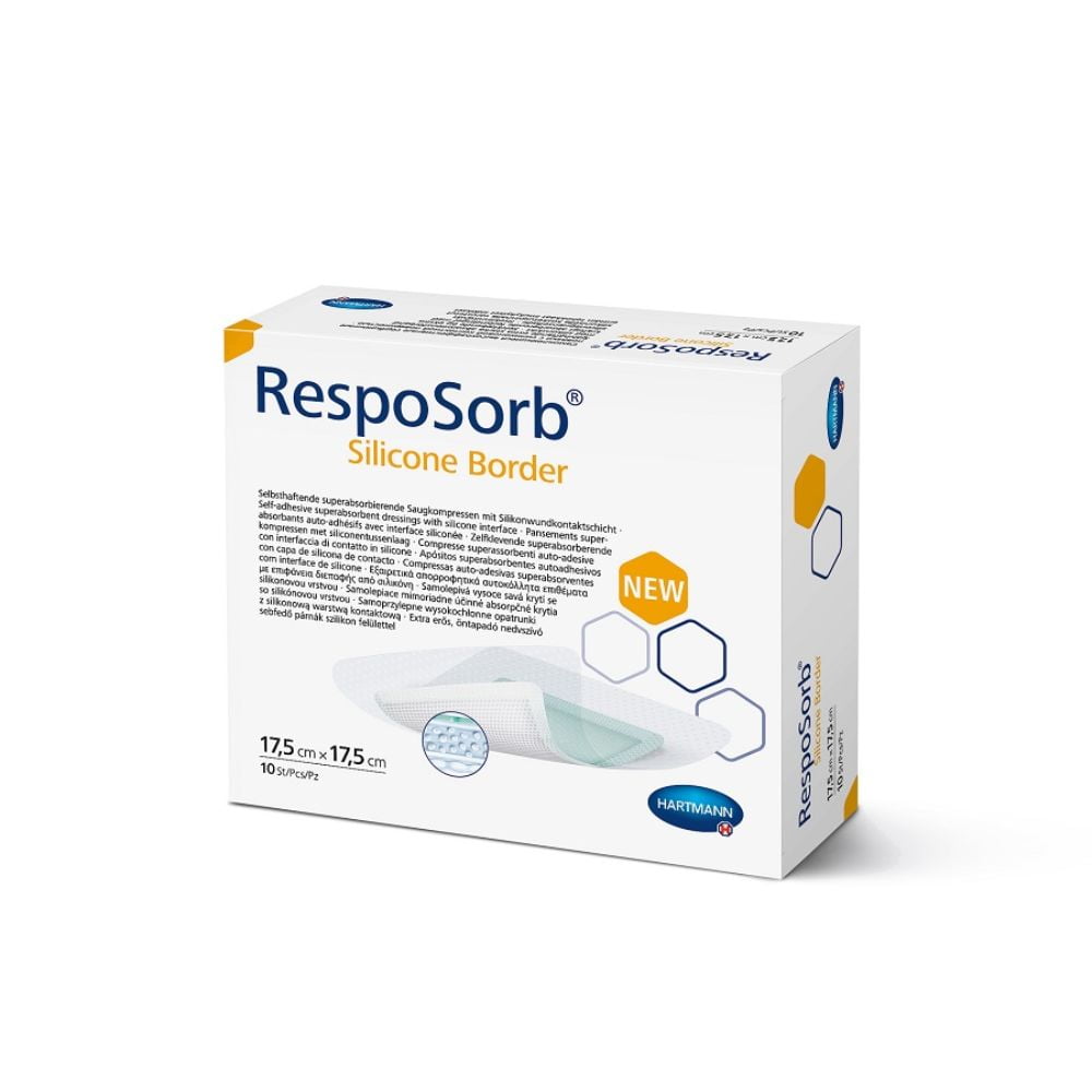 RESPOSORB SILICONE BORDER (HARTMANN)(LPPR)
