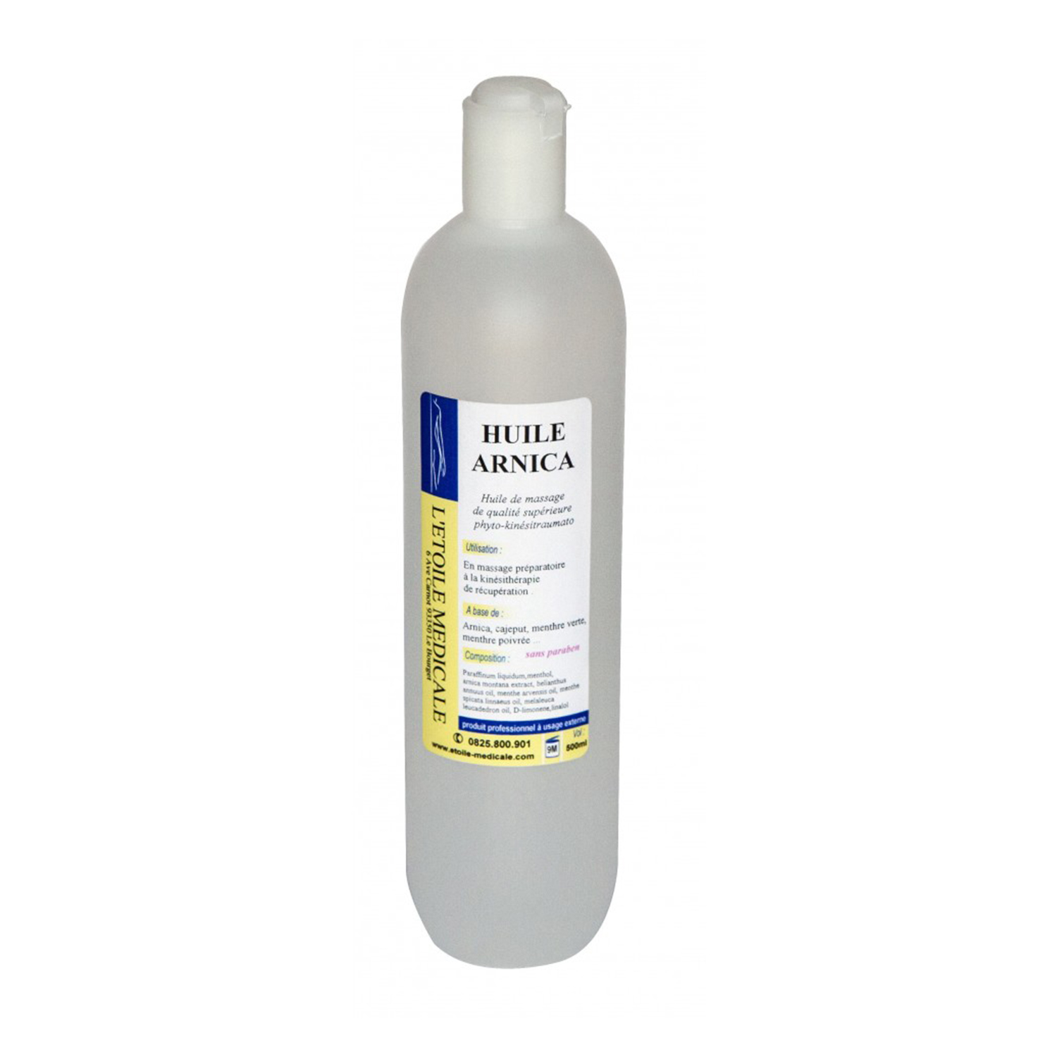 Huile arnica étoile médicale