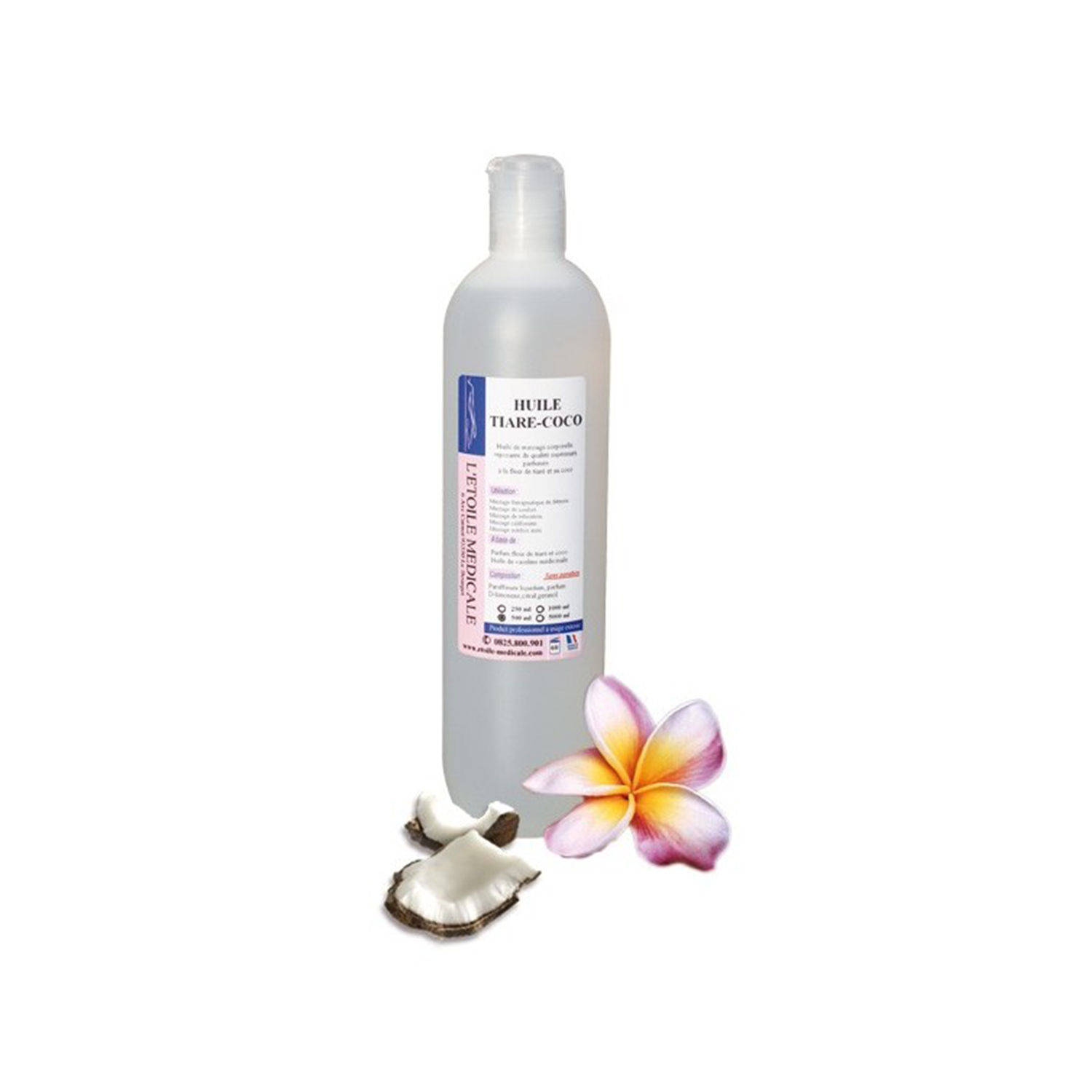Huile de massage tiaré coco