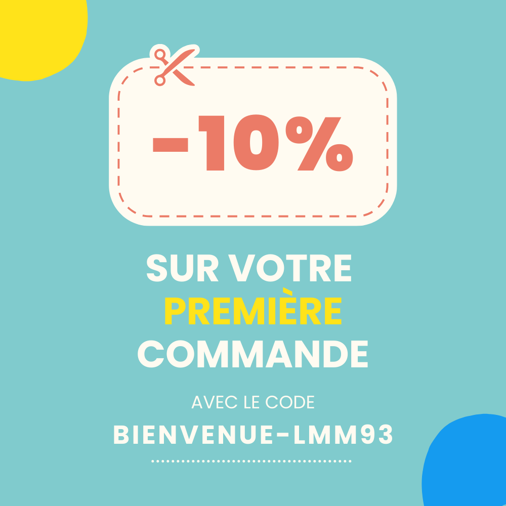 -10% sur votre première commande avec le code : BIENVENUE-LMM93