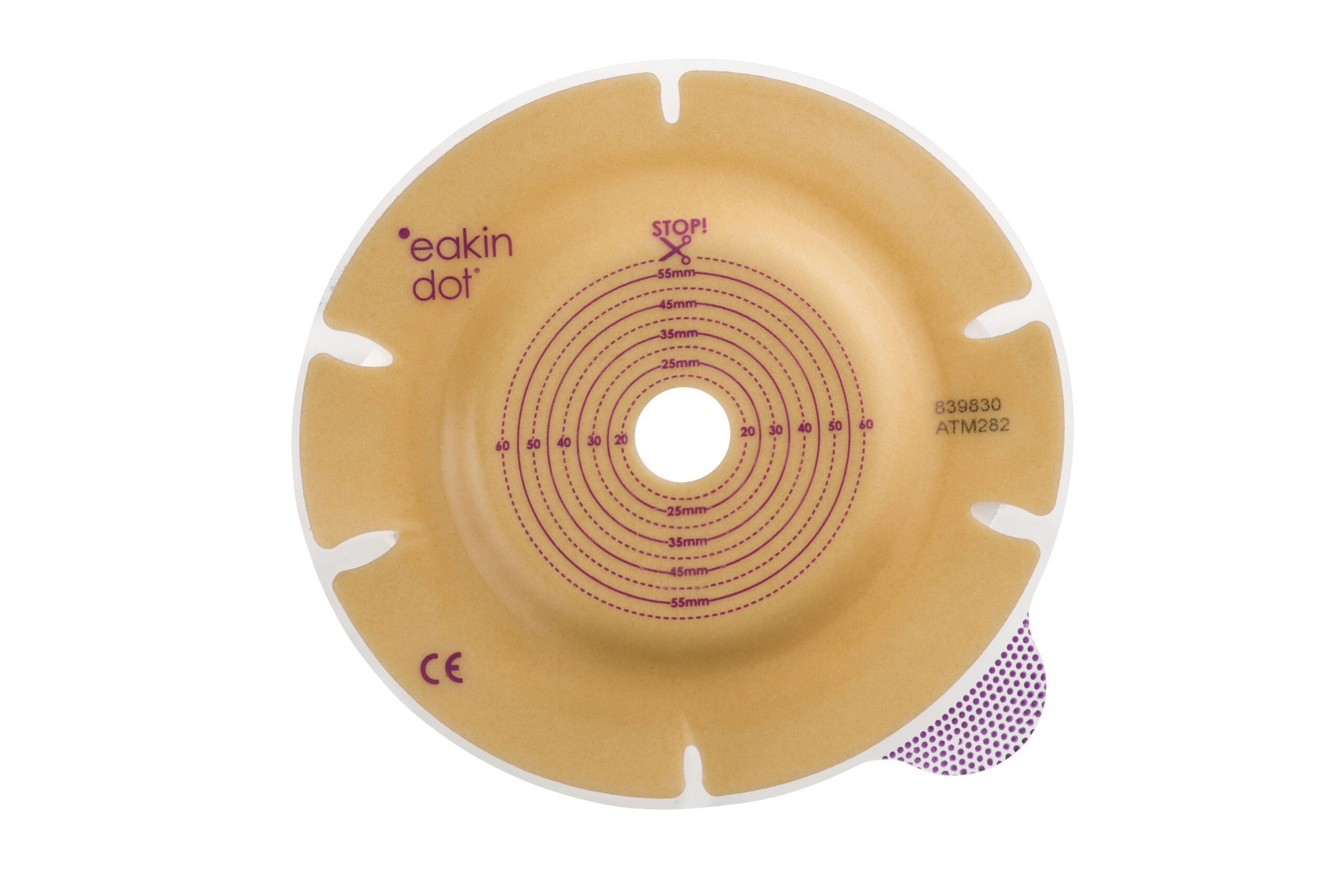 Support eakin dot 2-pièce convexe