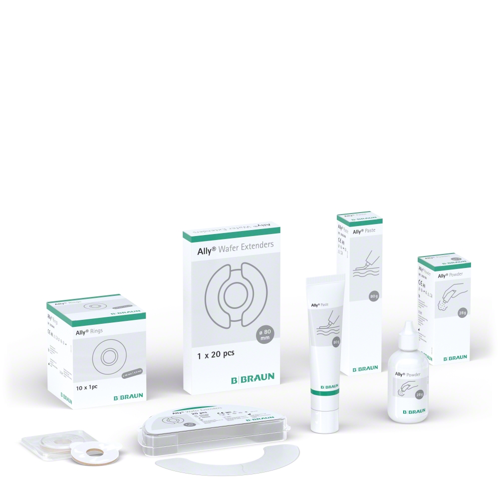 Ally wafer extenders bandes élastiques pour stomie renfort B.Braun