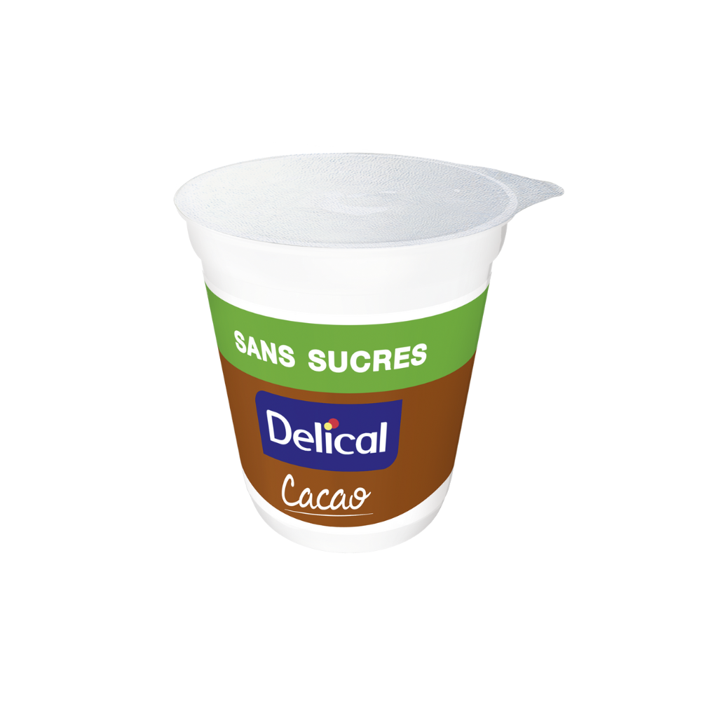 Crème dessert sans sucres saveur cacao