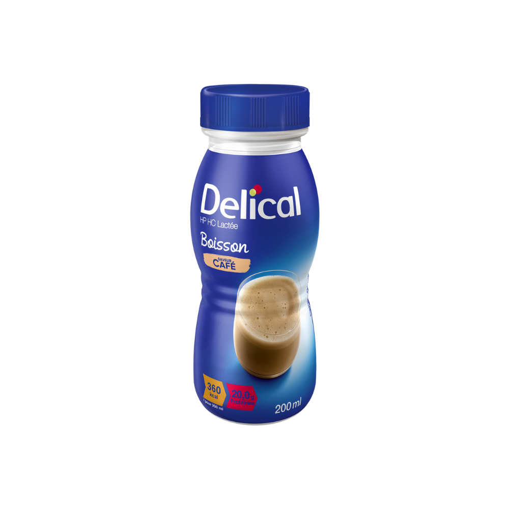 Delical HP HC Boisson Lactee Café