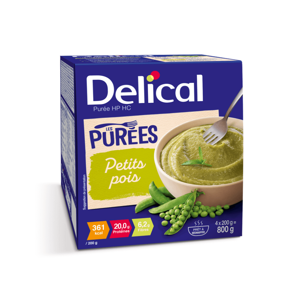 Purées de petits pois Délical