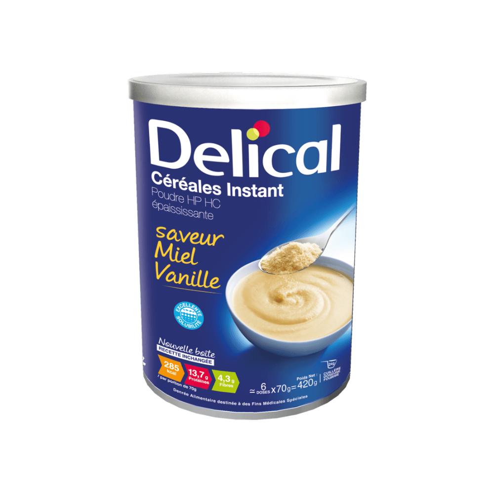 Céréales Instant Délical saveur miel-vanille
