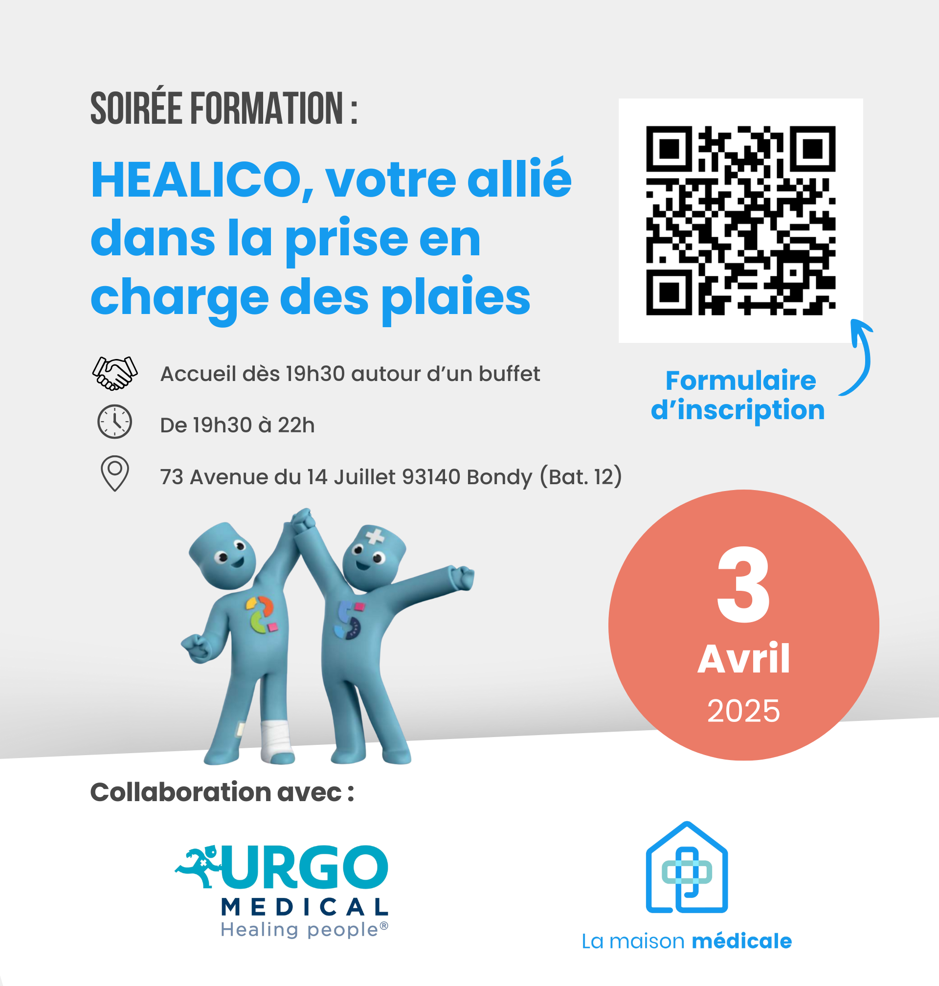 Formation 3 Avril 2025 HEALICO, votre allié dans la prise en charge des plaies